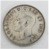 Image 2 : 1946 Canadian Silver 50 Cent Coin