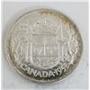 Image 1 : 1958 Canadian Silver 50 Cent Coin