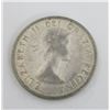 Image 2 : 1957 Canadian Silver 50 Cent Coin