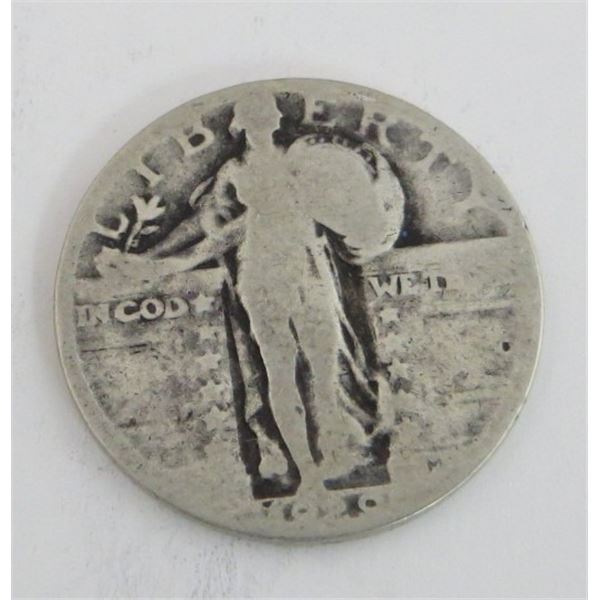 1929 USA 25 Cent Silver Coin