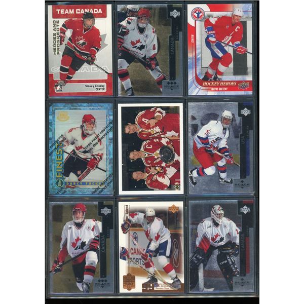 9 Different Team Canada Hockey Cards