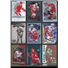 Image 1 : 9 NHL Detroit Red Wings Rookie & Insert Cards