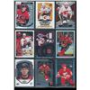 Image 1 : 9 NHL Calgary Flames Rookie & Insert Cards
