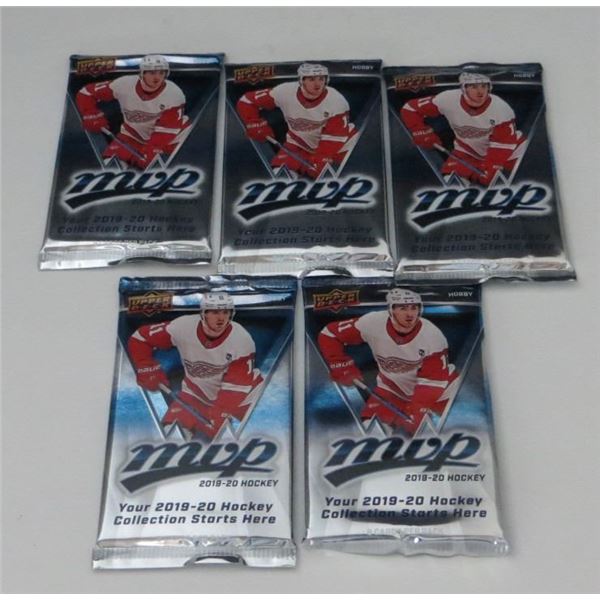 2019-20 MVP Hockey Sealed Packs x5