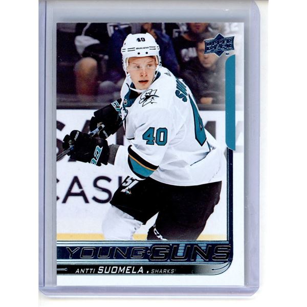 2018-19 Upper Deck #238 Antti Suomela YG RC