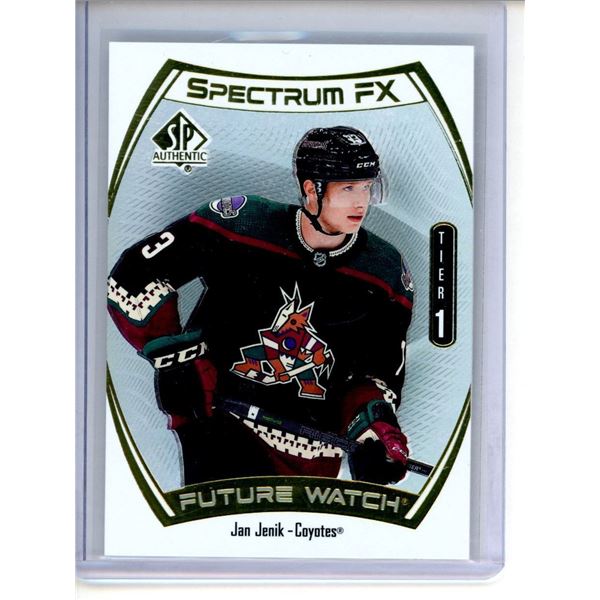 2021-22 SP Authentic Spectrum FX #S53 Jan Jenik FW
