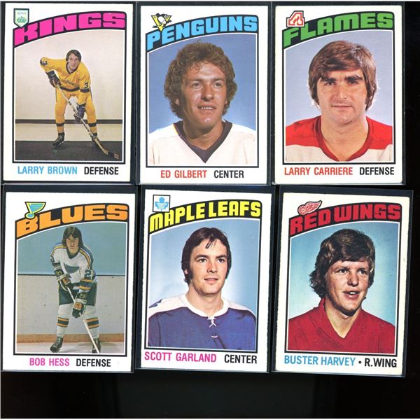 1976-77 O-Pee-Chee Hockey Card Lot