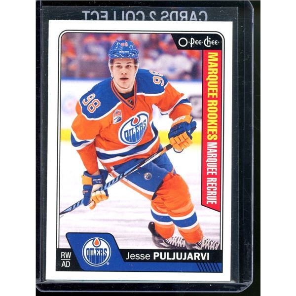 2016-17 O-Pee-Chee #704 Jesse Puljujarvi RC