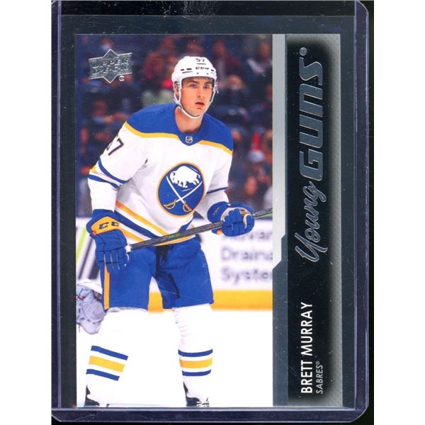 2021-22 Upper Deck #455 Brett Murray YG RC