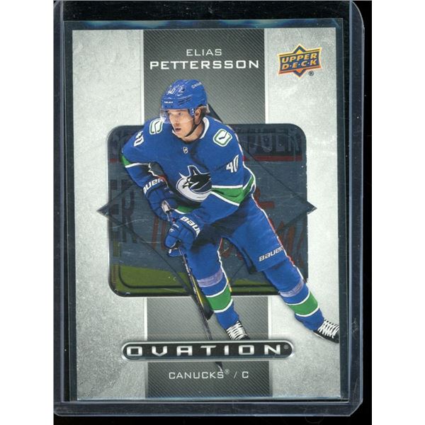2020-21 Upper Deck Ovation #O19 Elias Pettersson