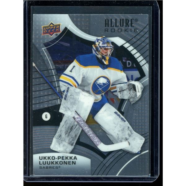 2021-22 Upper Deck Allure #122 Ukko-Pekka Luukkonen RC