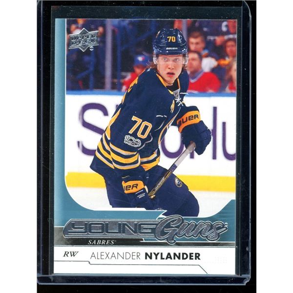 2017-18 Upper Deck #222 Alexander Nylander YG RC