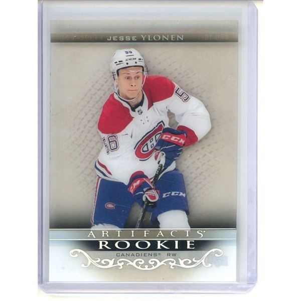 2021-22 Artifacts Jesse Ylonen RC Clear Cut