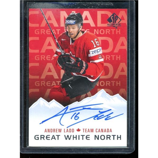 2016-17 SP Authentic Great White North Autographs #GWNAL Andrew Ladd
