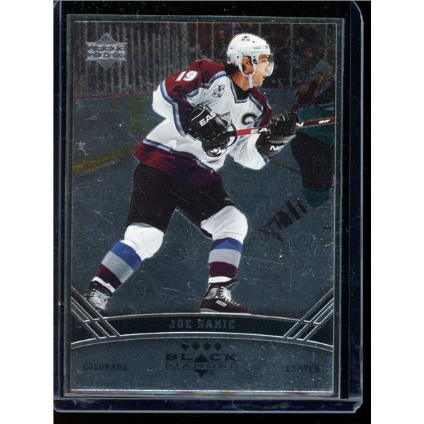 2006-07 Black Diamond #152B Joe Sakic