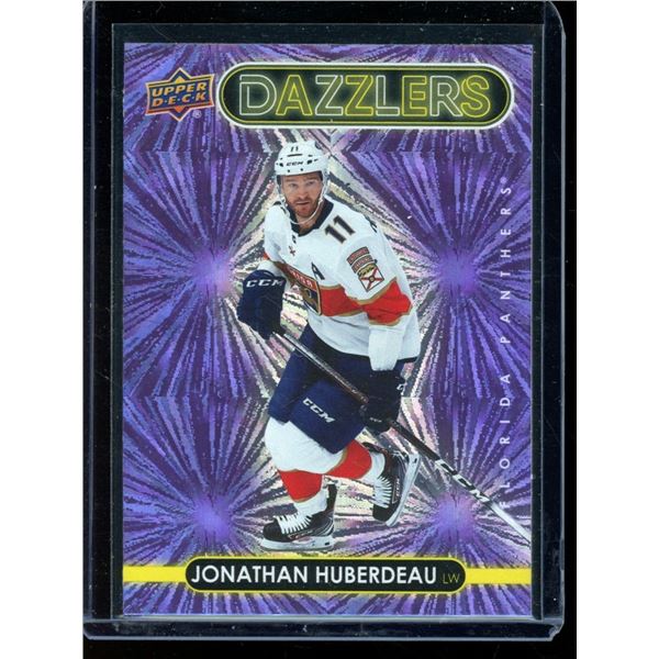2021-22 Upper Deck Dazzlers Purple #DZ22 Jonathan Huberdeau
