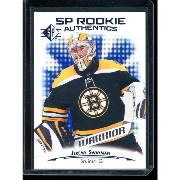 2021-22 SP Blue RC #104 Jeremy Swayman