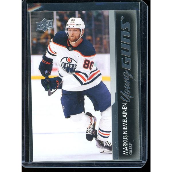 2021-22 Upper Deck #715 Markus Niemelainen YG RC