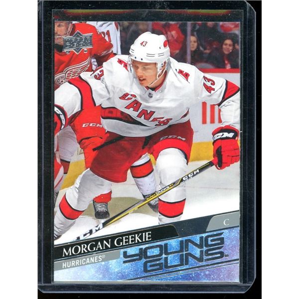 2020-21 Upper Deck #210 Morgan Geekie YG RC