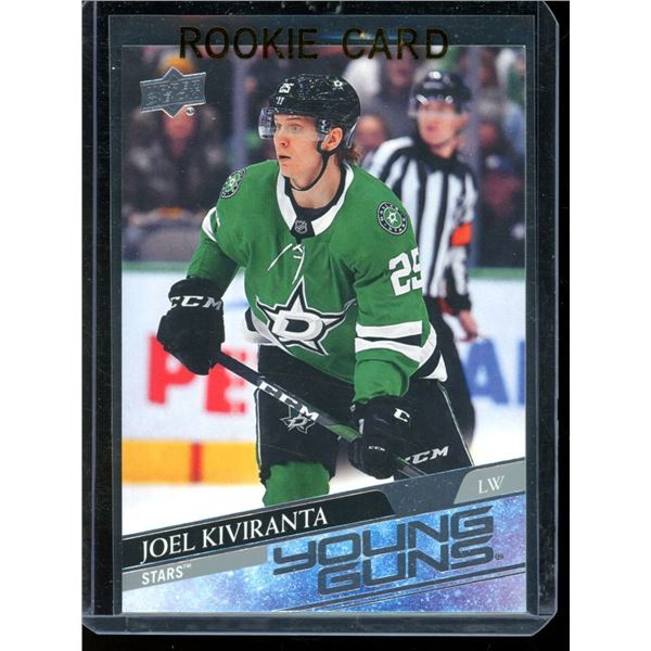 2020-21 Upper Deck #207 Joel Kiviranta YG RC