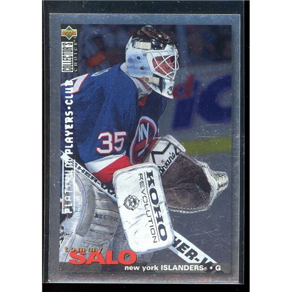 1995-96 Collector's Choice Player's Club Platinum #235 Tommy Salo
