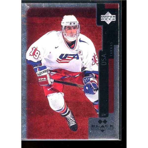 1997-98 Black Diamond Double Diamond #125 Jeff Farkas