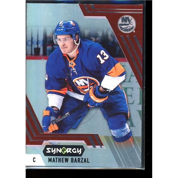 2020-21 Synergy Red Codes #55 Mathew Barzal