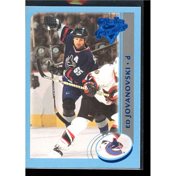 2002-03 O-Pee-Chee Premier Blue #111 Ed Jovanovski 89/500