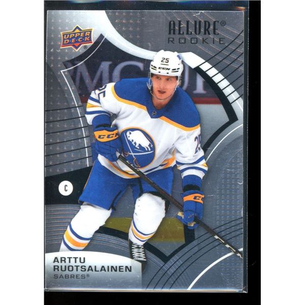 2021-22 Upper Deck Allure #126 Arttu Ruotsalainen RC