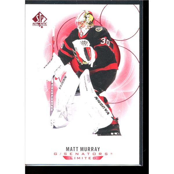 2020-21 SP Authentic Limited Red #32 Matt Murray