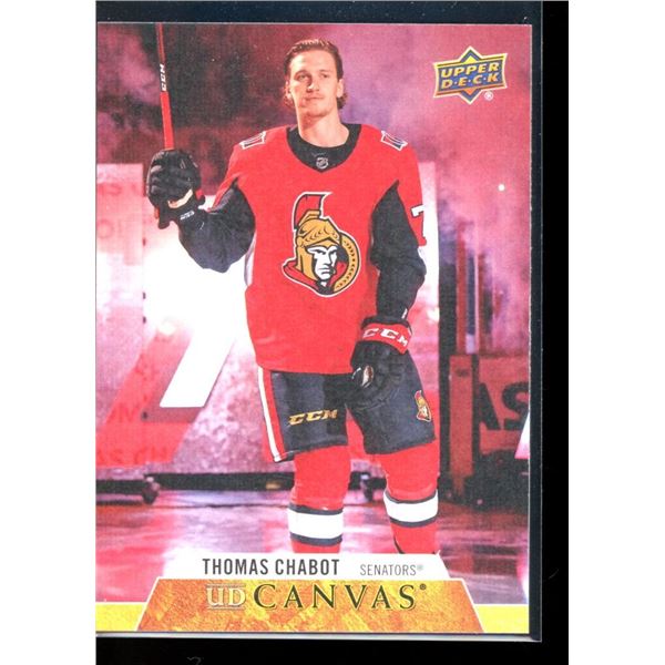 2020-21 Upper Deck Canvas #C58 Thomas Chabot