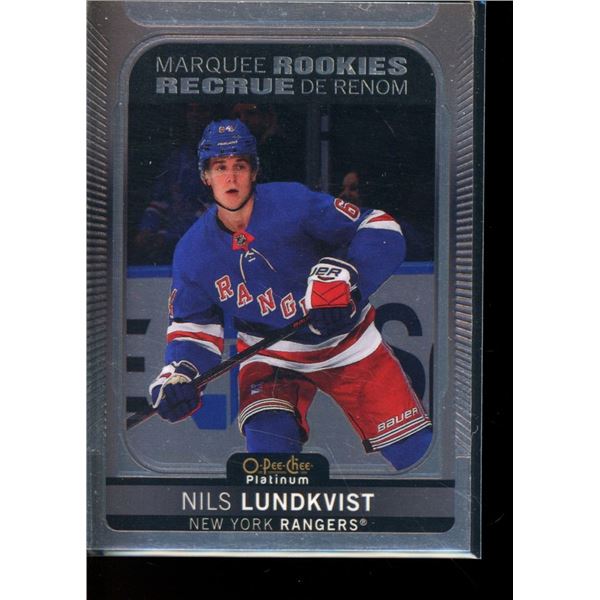 2021-22 O-Pee-Chee Platinum #266 Nils Lundkvist RC