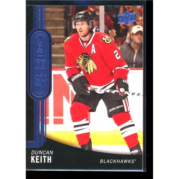 2014-15 Upper Deck Overtime Blue #62 Duncan Keith