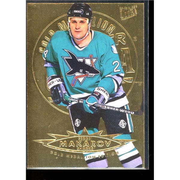 1995-96 Ultra Gold Medallion #148 Sergei Makarov