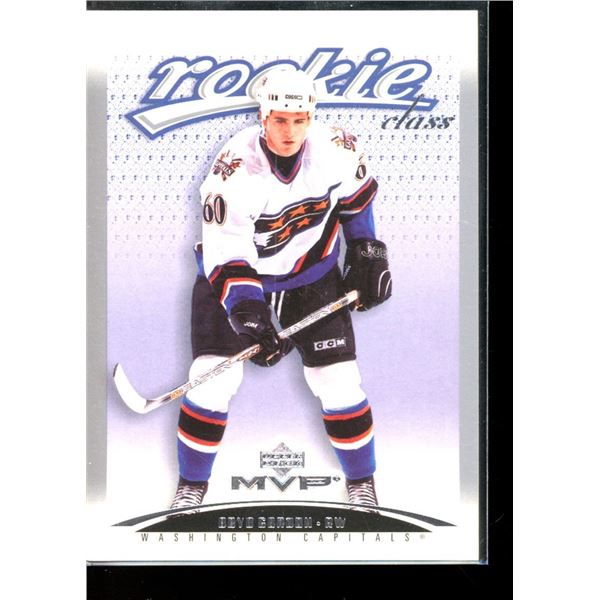 2003-04 Upper Deck MVP #442 Boyd Gordon RC