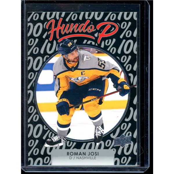 2021-22 Upper Deck Hundo P #HP22 Roman Josi