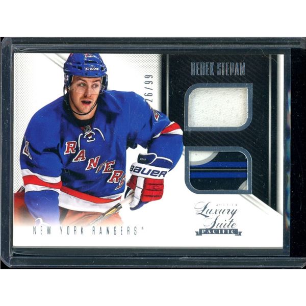 2013-14 Luxury Suite #74 Derek Stepan JSY STK 26/99