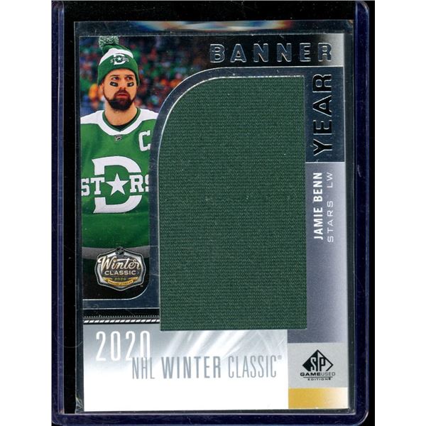 2020-21 SP Game Used '20 NHL Winter Classic Banner Year Relics #WC20JB Jamie Benn
