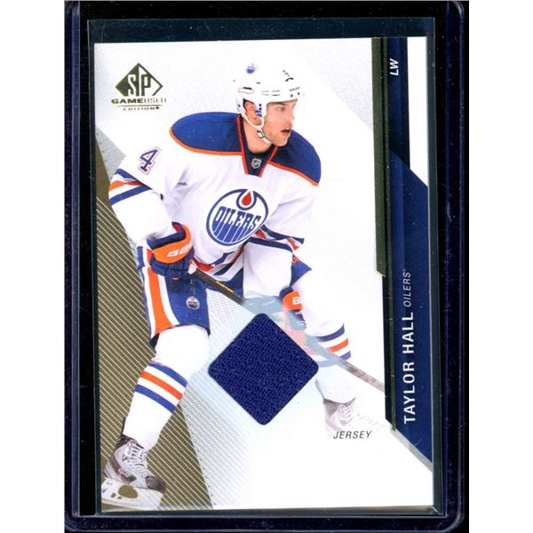 2014-15 SP Game Used Gold Jerseys #98 Taylor Hall