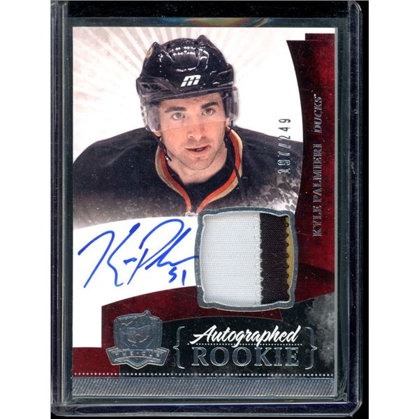 2010-11 The Cup #158 Kyle Palmieri JSY AU RC 197/249