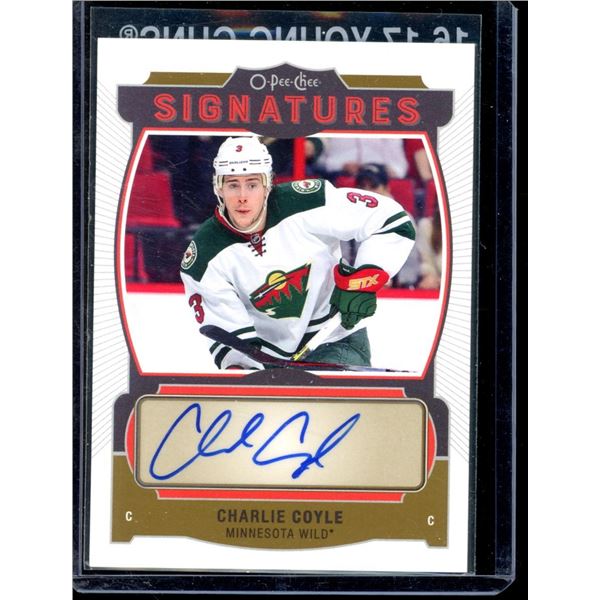 2015-16 O-Pee-Chee Signatures #SCC Charlie Coyle