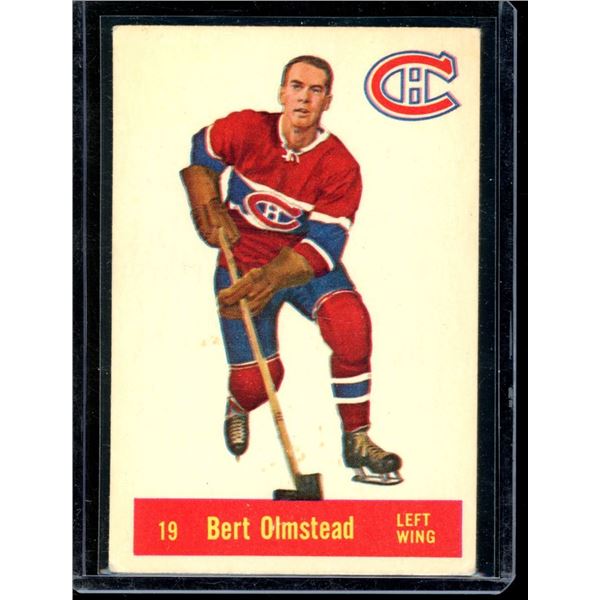 1957-58 Parkhurst #M19 Bert Olmstead