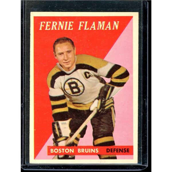 1958-59 Topps #56 Fern Flaman