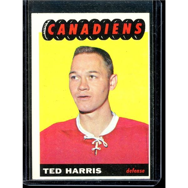 1965-66 Topps #5 Ted Harris RC