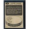 Image 2 : 1965-66 Topps #75 Claude Larose RC