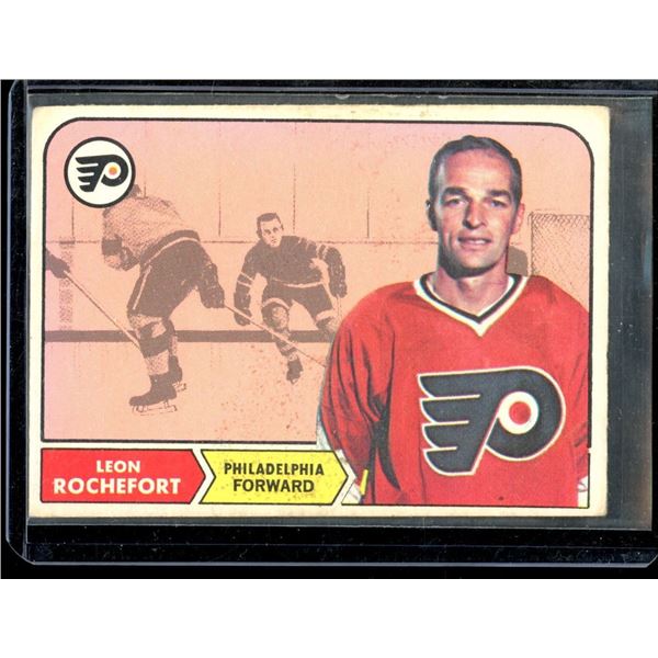 1968-69 O-Pee-Chee #95 Leon Rochefort RC
