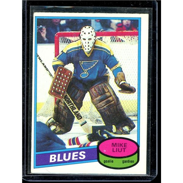 1980-81 O-Pee-Chee #31 Mike Liut RC