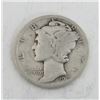 Image 1 : 1919 USA Silver 10 Cent Coin