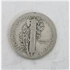 Image 2 : 1919 USA Silver 10 Cent Coin