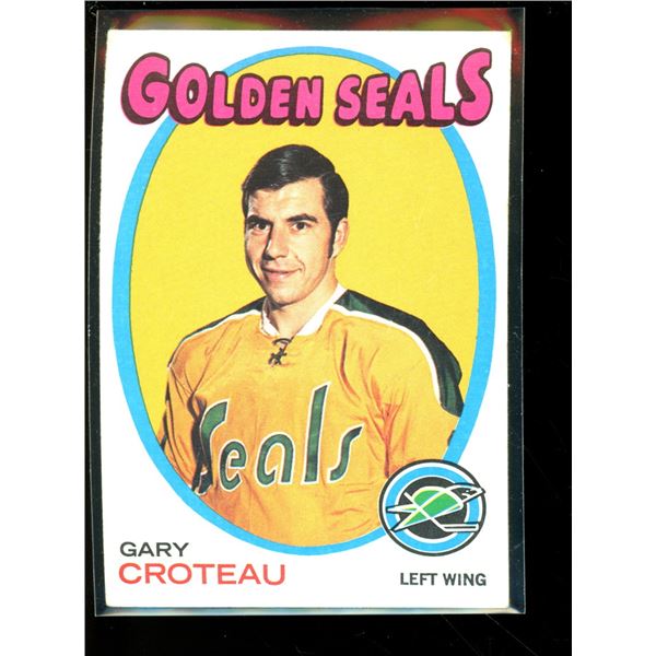 1971-72 Topps #17 Gary Croteau
